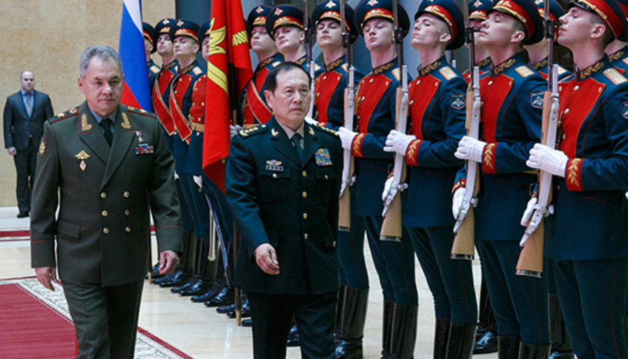 Russia, China, defense minister