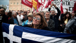 Greece, protester