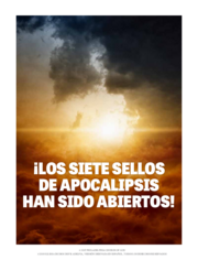 ¡Los siete sellos de Apocalipsis han sido abiertos!