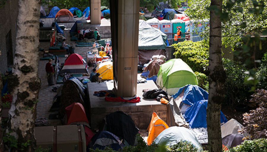 campamentos, tiendas