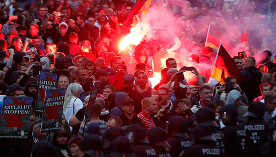 German, Protests