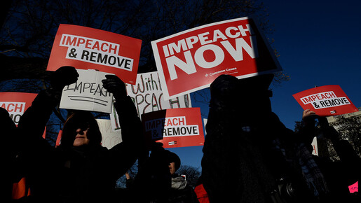 impeach, Protest