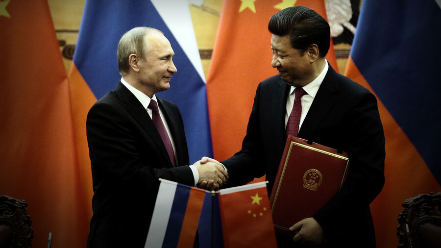 Rusia aliándose con China