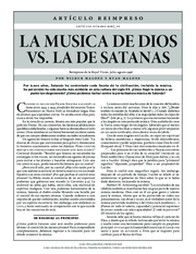 La música de Dios vs. la de Satanás