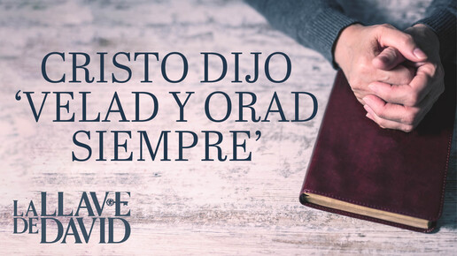 Cristo dijo 'velad y orad siempre'