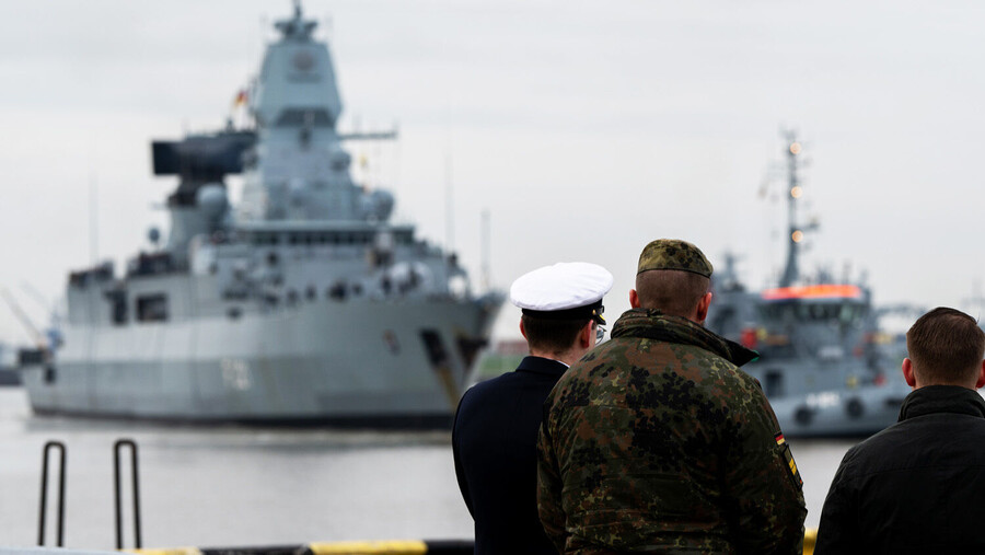 La forma en que Alemania se prepara para contrarrestar a Irán en el mar