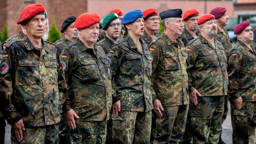 Alemania vuelve a honrar a sus soldados