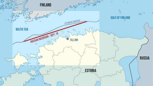 Aviones rusos en Estonia: Putin pone al descubierto la falta de carácter de la OTAN