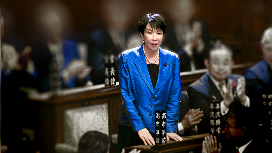 La nueva primera ministra belicista de Japón