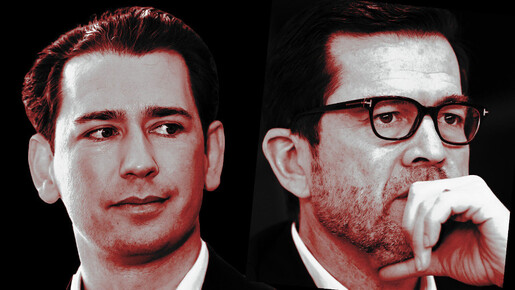 Kurz y Guttenberg organizan una reunión clandestina