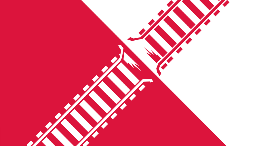 ¿Hizo estallar Rusia una línea de tren polaca?