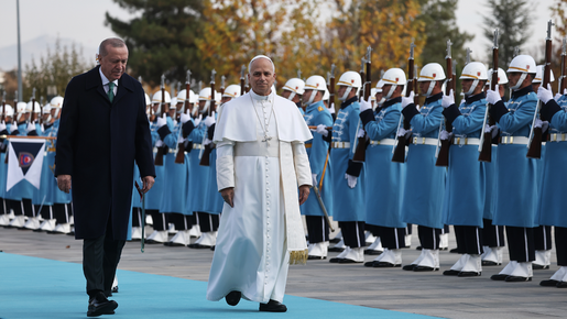 El Papa visita a Erdoğan y conmemora Nicea