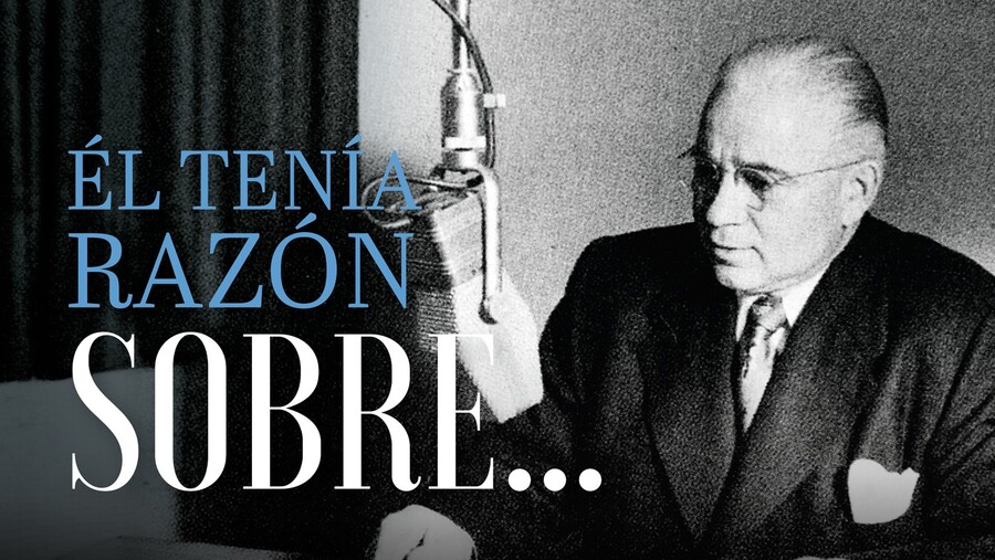 Él tenía razón sobre ...