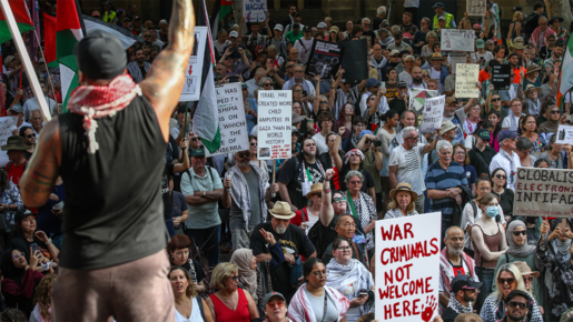 Australianos protestan contra el presidente de Israel, al que consideran un ‘criminal de guerra’