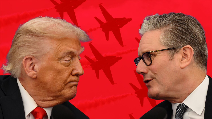 Starmer bloquea el uso de bases militares británicas para Trump