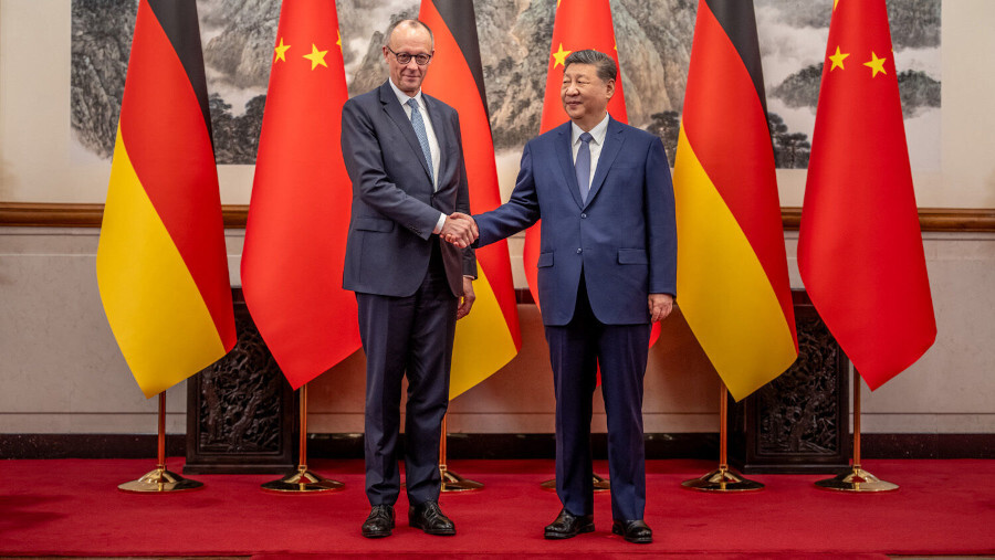 Alemania y China se unen contra EE UU