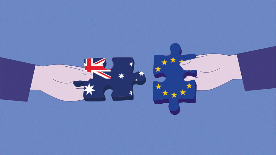 Australia es el nuevo socio de defensa y comercio de la UE