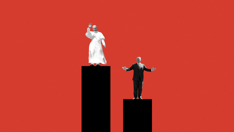 El Papa es más popular que Trump