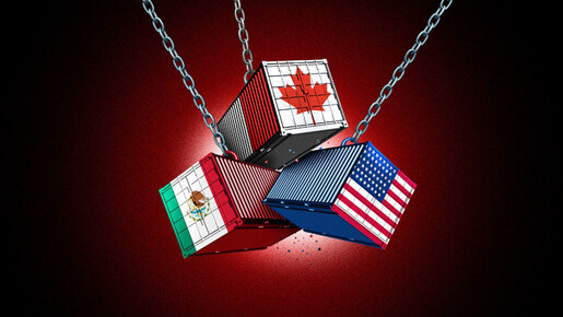 ¿Está destruyendo Trump el comercio con México y Canadá?