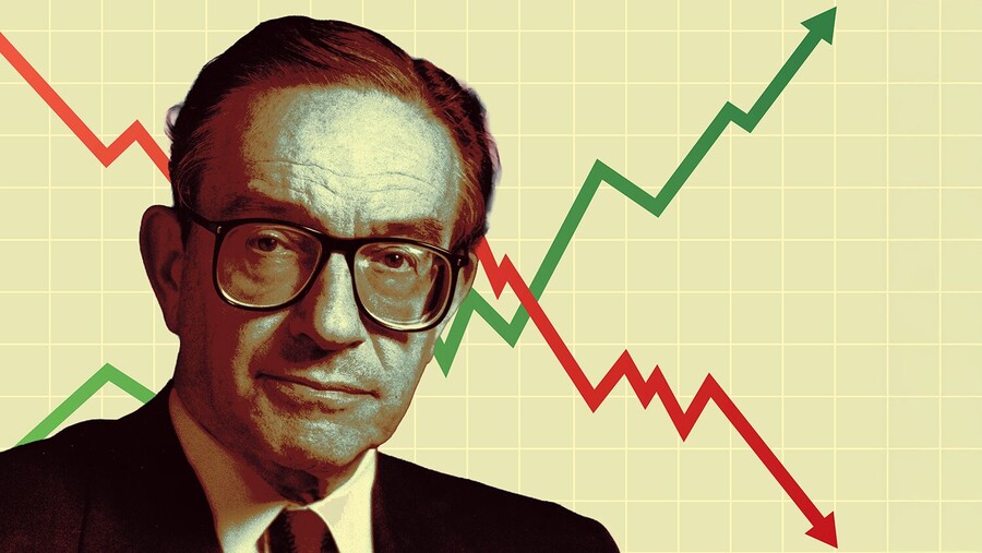 Recuerden la era de Alan Greenspan en la economía de EE UU