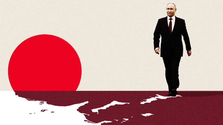 Putin provoca a Japón con una visita