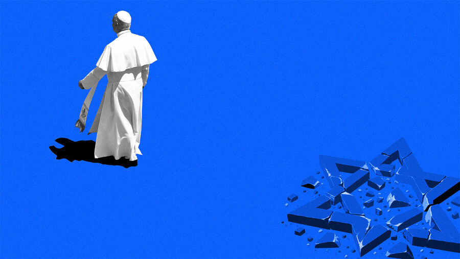 El papa León ayuda a incitar a los cristianos contra Israel
