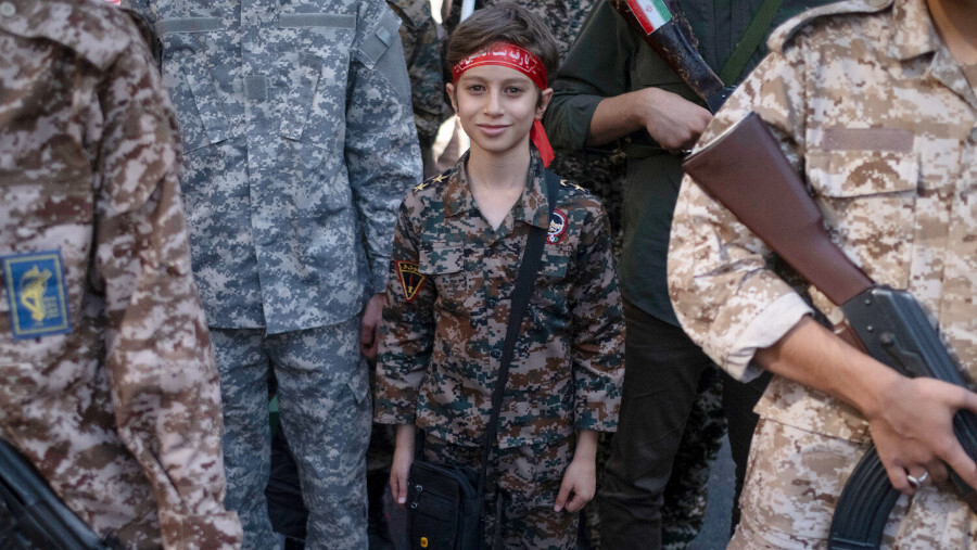 Los niños soldados de Irán